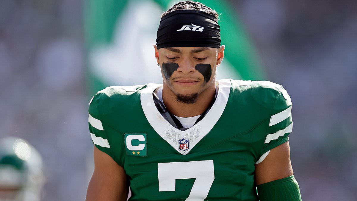 Brutal moment Jets star Justin Fields is told about owner Woody Johnson's damning verdict on him