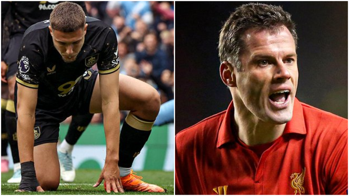 Own goal specialists: Esteve joins Liverpool legend Carragher in unwanted Premier League history book