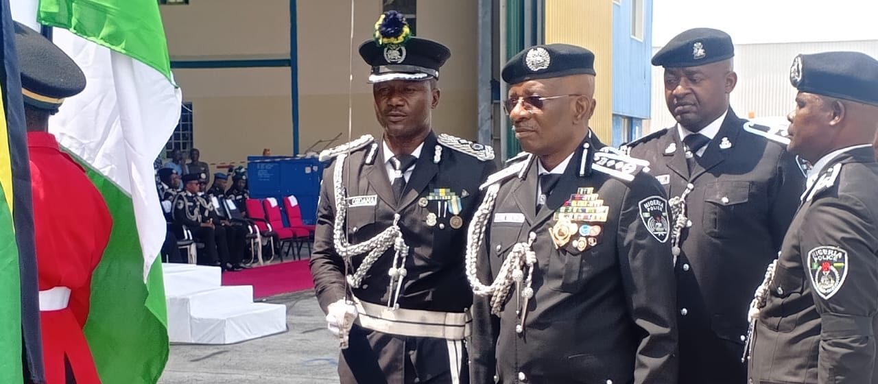 Egbetokun Honours Arase With Historic Guard Of Honour Parade
