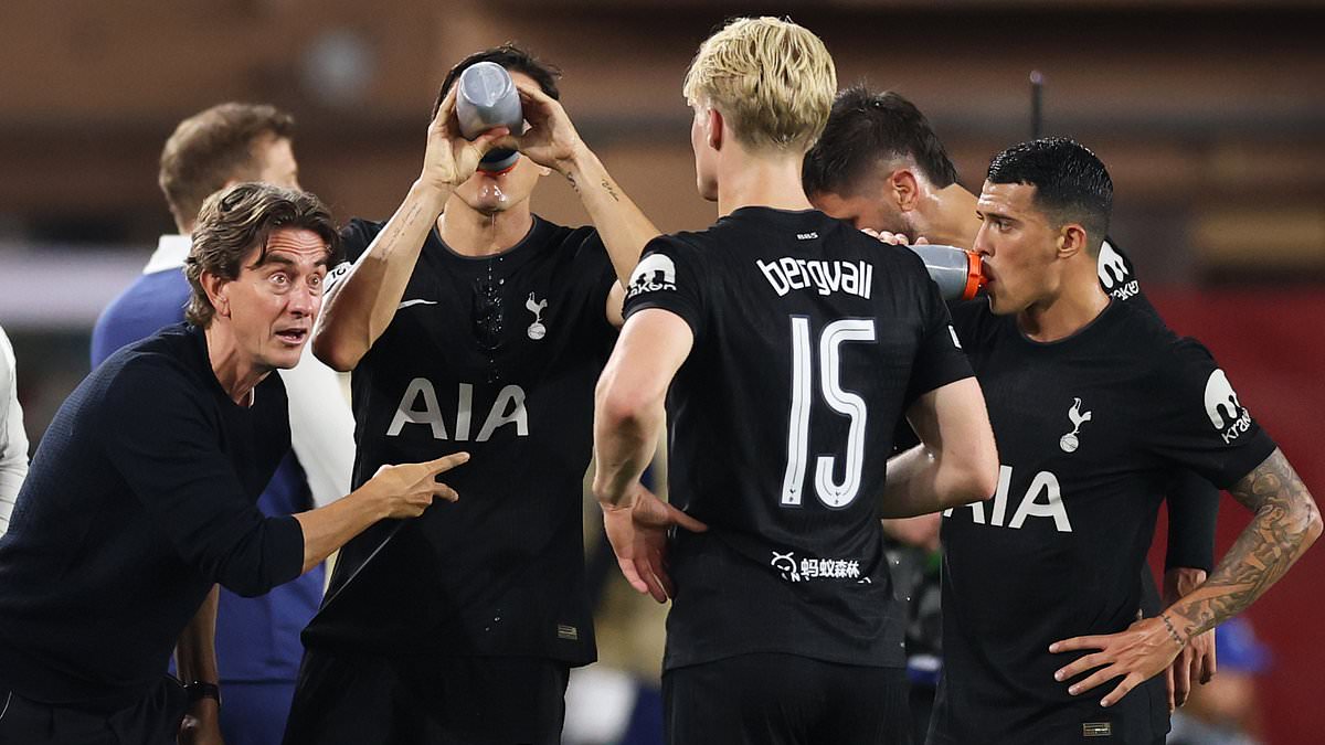 Tottenham's drab 0-0 draw at Monaco will leave Thomas Frank with plenty to ponder - they lacked a creative spark and have Guglielmo Vicario to thank for their point, writes MATT BARLOW