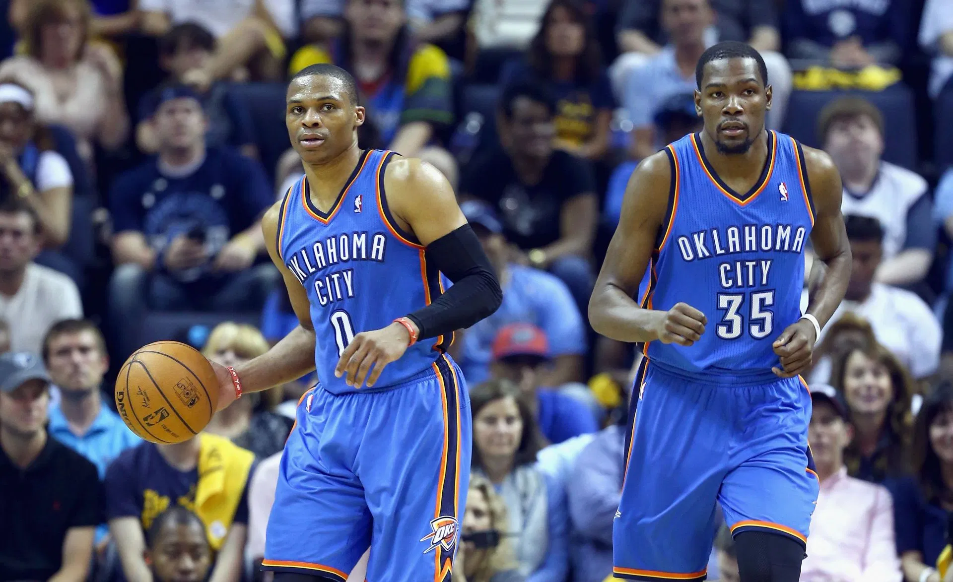 "Never won anything together" - NBA fans cook Reggie Miller's call to retire Kevin Durant's jersey with Russell Westbrook in OKC