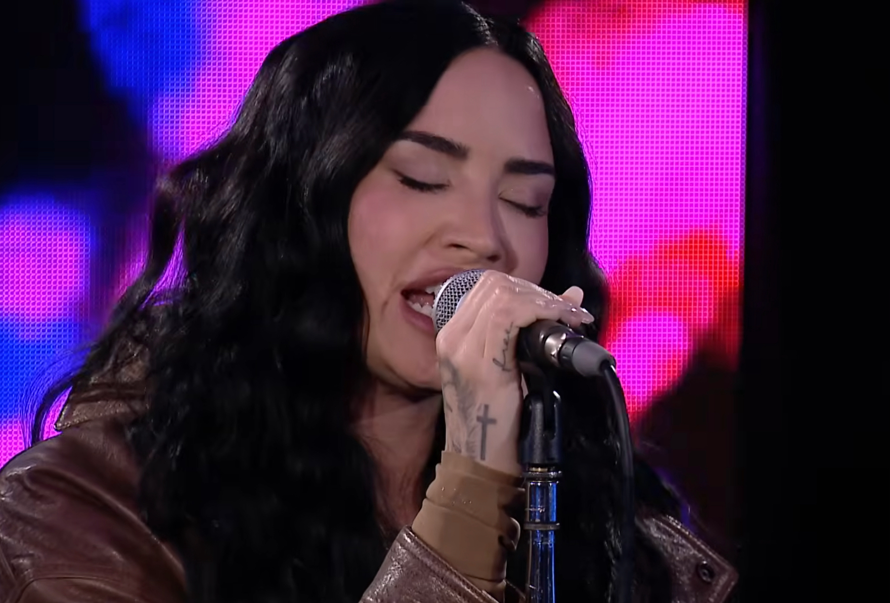 See Demi Lovato Mashup Lady Gaga’s ‘Mayhem’ Songs for BBC Radio 1 Live Lounge