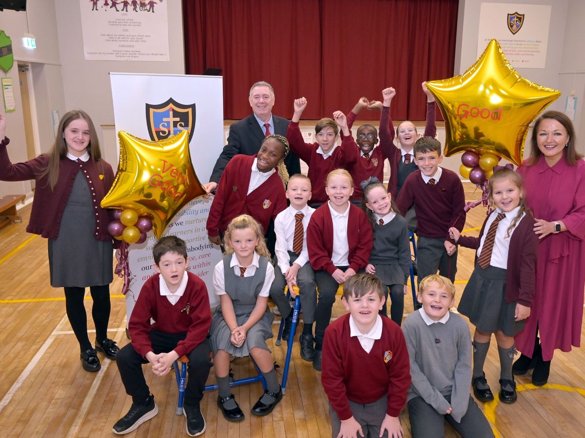 Airdrie school St Serf's Primary receives very positive inspection feedback