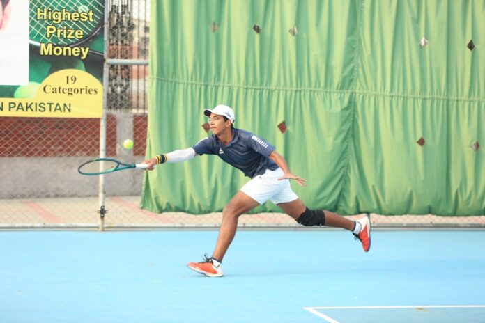 Aqeel, Ushna advance as top seeds dominate on Day 2 of Sheheryar Malik Memorial Pakistan Open Tennis