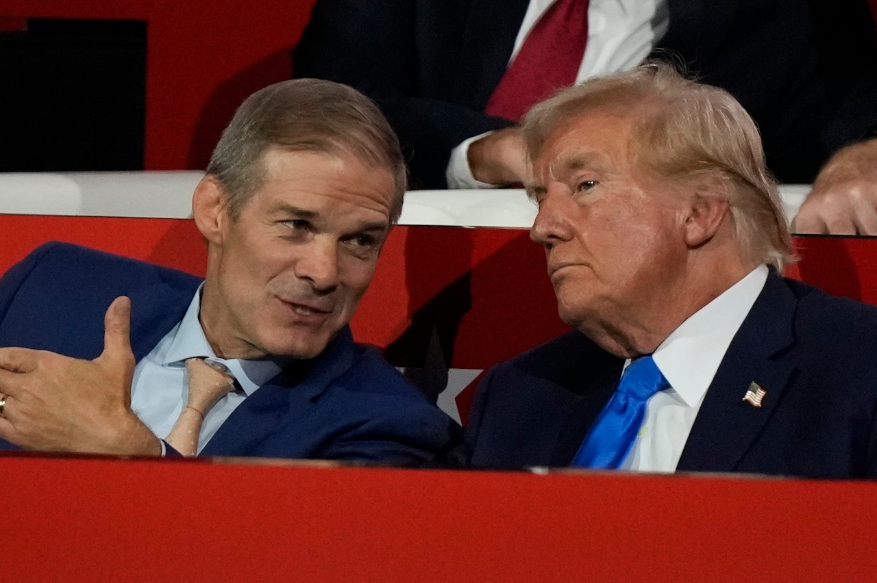 Jim Jordan defends Trump’s $230 million Justice Department compensation claim