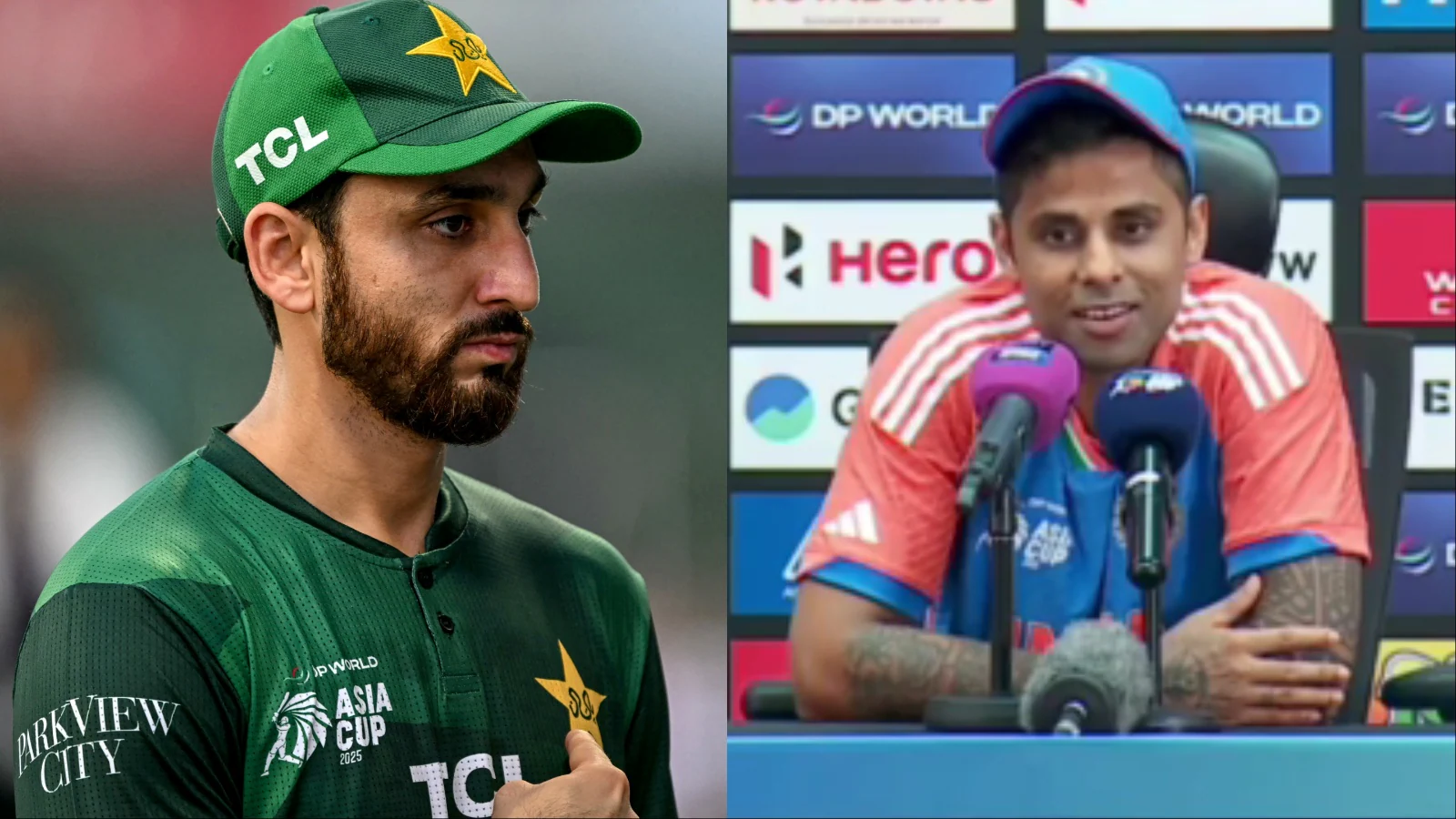 Salman Agha's Reply To Suryakumar Yadav's 'IND-PAK Not A Rivalry Anymore' Comment Goes Viral