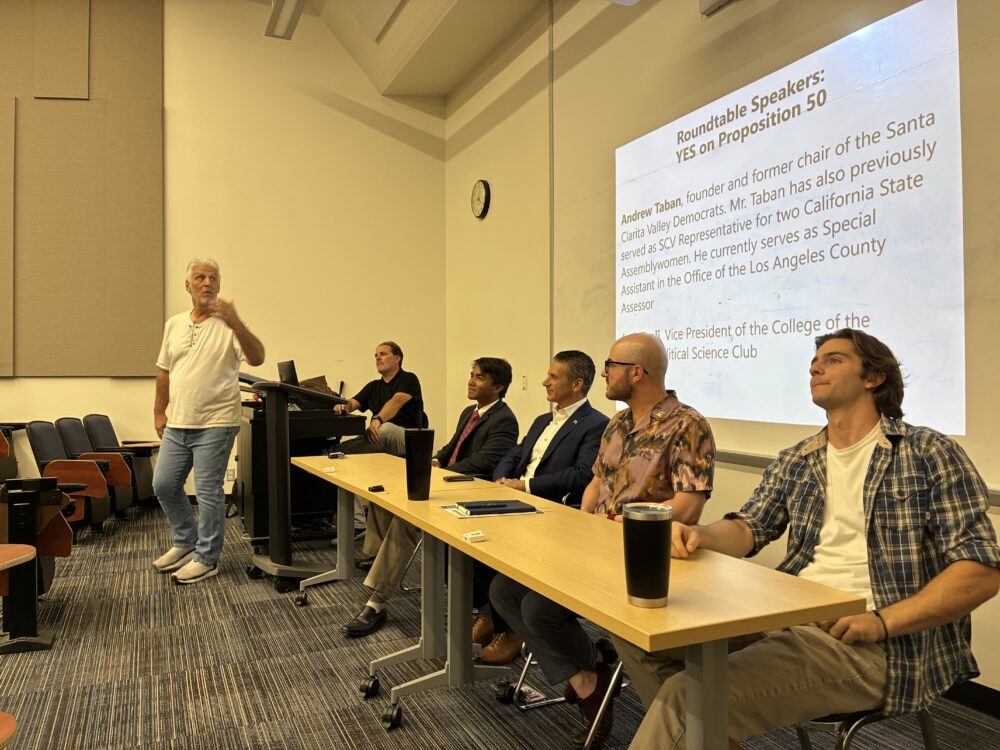 COC hosts debate on Proposition 50