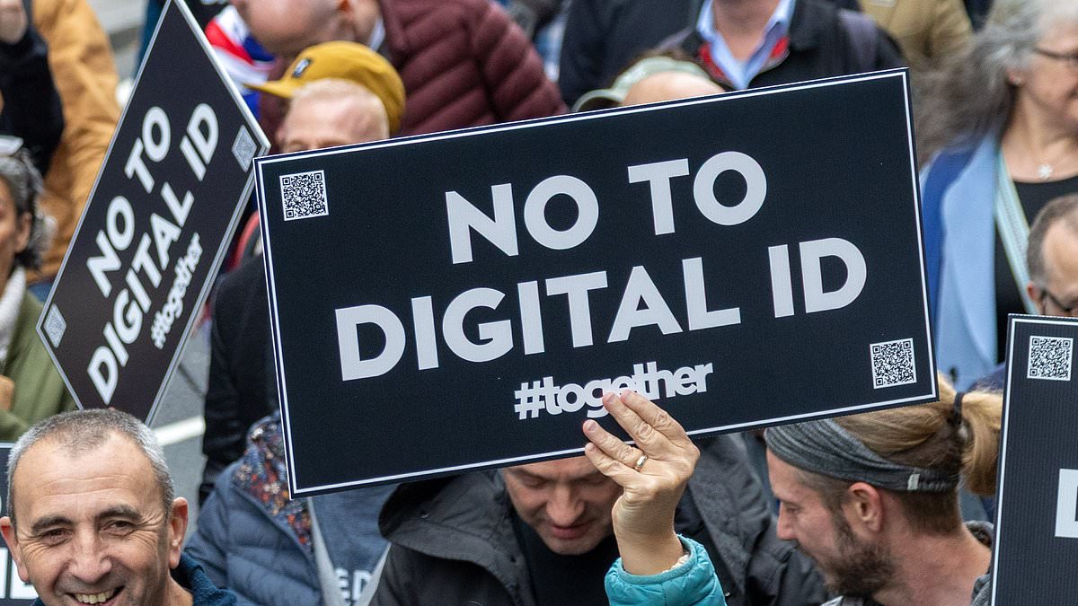 No10 is accused of a U-turn on digital IDs months after minister 'promised they would not be mandatory'