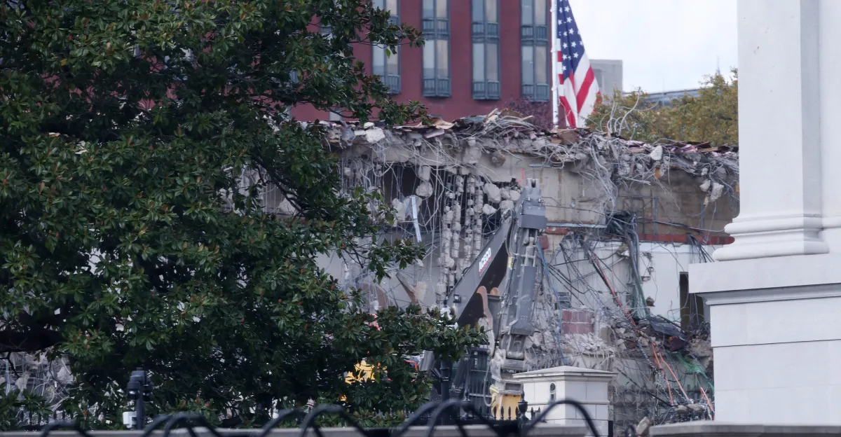 Trump’s East Wing demolition, briefly explained