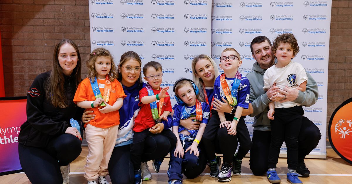 Northern Ireland's next generation of Special Olympians come together for festival - in pictures
