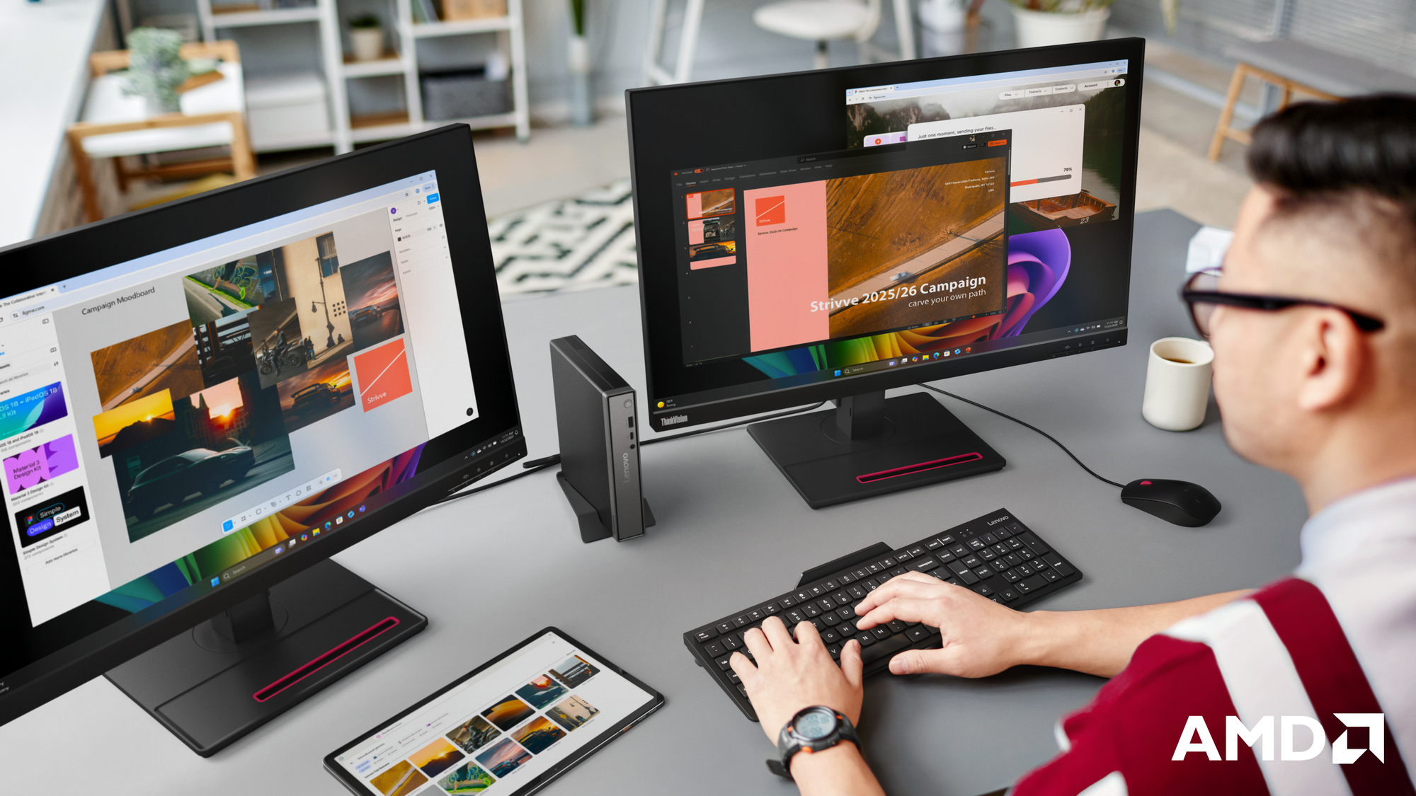 Lenovo goes tiny as it embraces AMD-based Ryzen mini PCs - including one offering venerable VGA and COM ports for legacy applications
