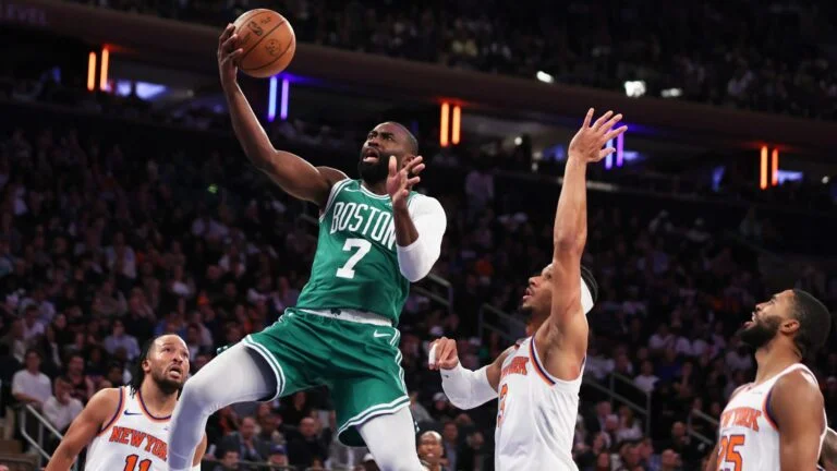 Jaylen Brown, Celtics struggle early, can’t finish rally in loss to Knicks: 8 takeaways