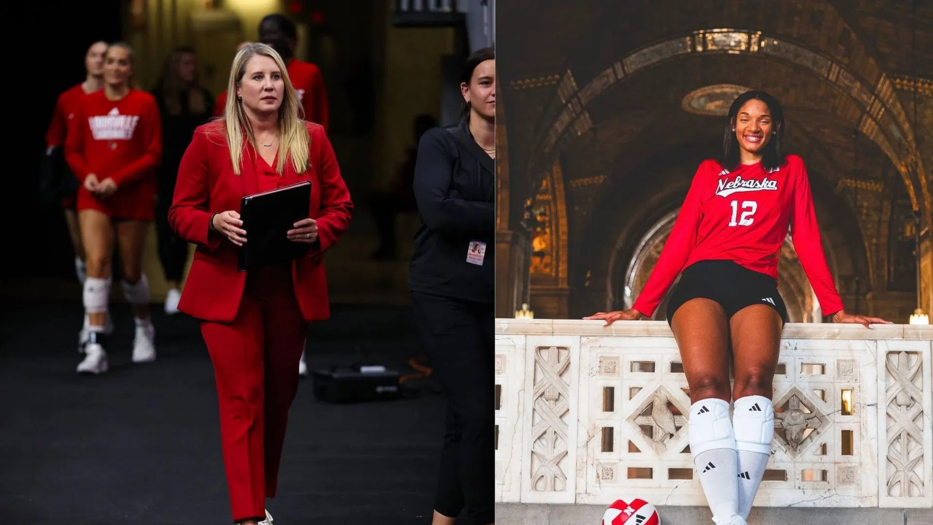 Dani Busboom Kelly breaks silence on Taylor Landfair's injury as Nebraska volleyball players limps off the court in match against Northwestern