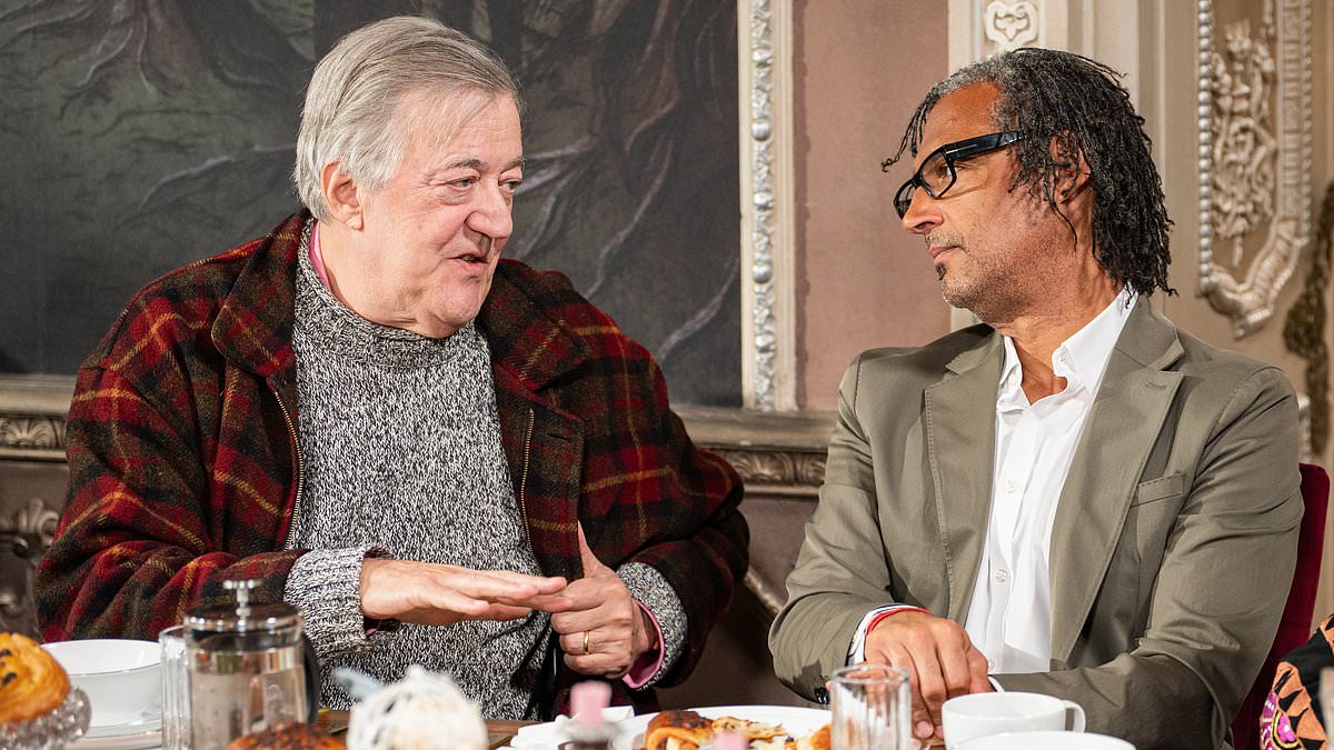 Was Stephen Fry and David Olusoga's 'secret' Traitors feud set against simmering tensions over their VERY different relationships with the Royal Family?