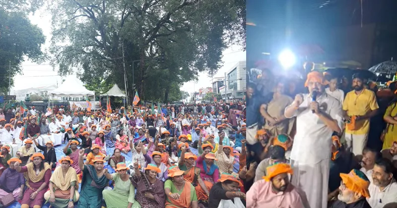 ദൈവത്തിന്റെ സ്വര്ണ്ണം മോഷ്ടിച്ച പിണറായി സർക്കാർ ലോകത്തിന് തന്നെ അപമാനം; കഴിഞ്ഞ മുപ്പത് വര്ഷത്തെ കൊള്ള അന്വേഷിക്കണം: പി.കെ കൃഷ്ണദാസ്