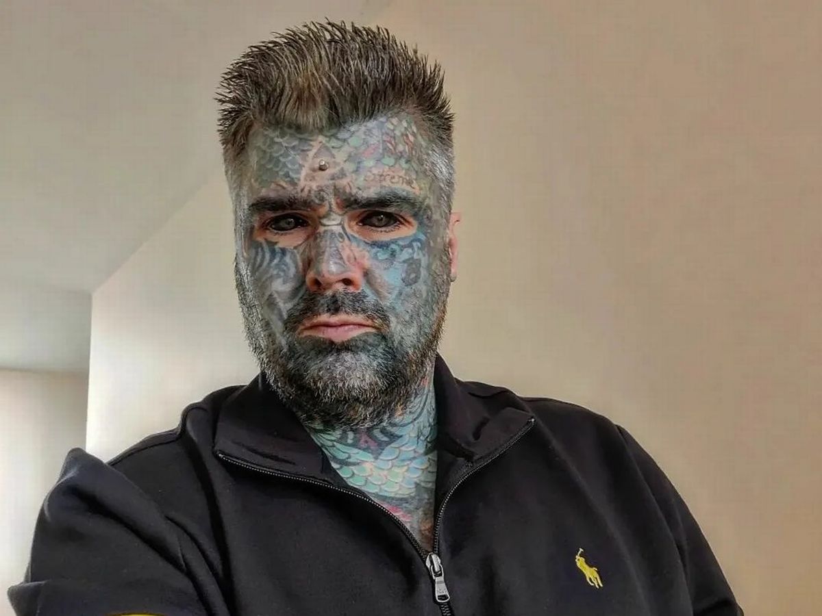 'I'm Britain's most tattooed man – kids are scared and adults call me Halloween clown'