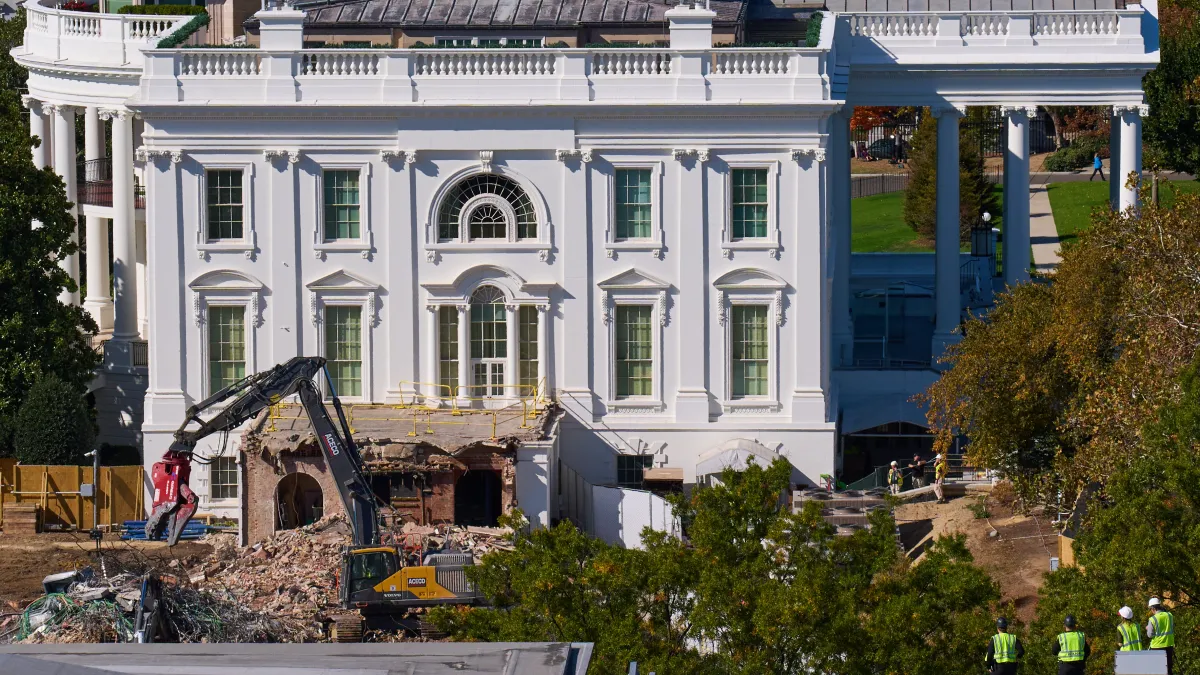 The history of the East Wing at the White House as Trump remodels