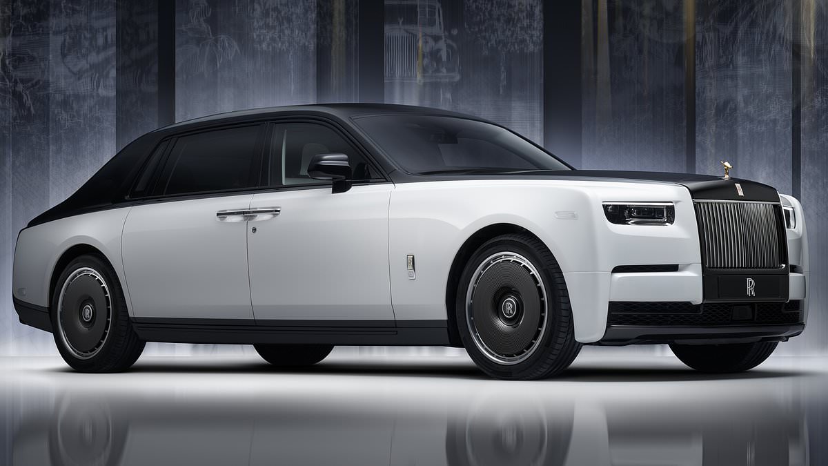 Work of art on wheels: Rolls-Royce marks 100 years of the Phantom limo with a stunning £3.5m special edition