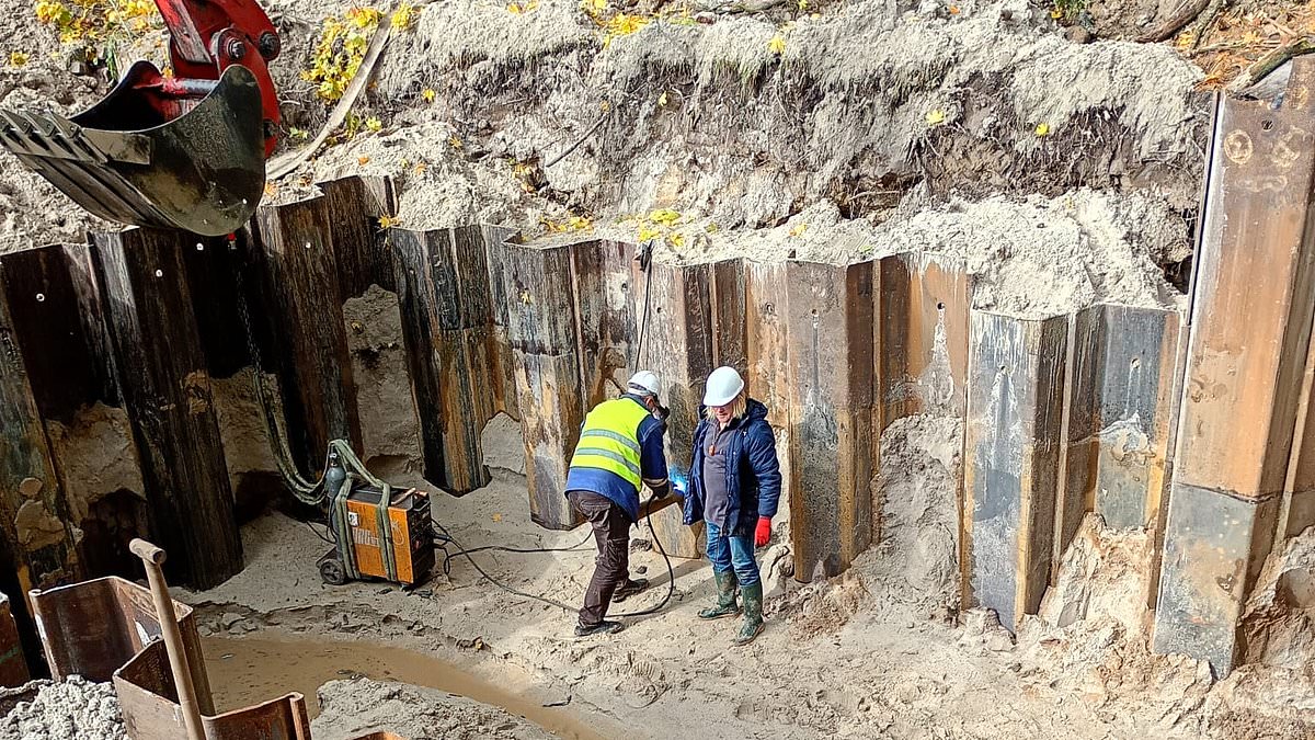 Treasure hunters seeking Nazi gold worth £200MILLION believe they have 'found the real thing' after 'monumental' discovery under remains of SS palace 'brothel'