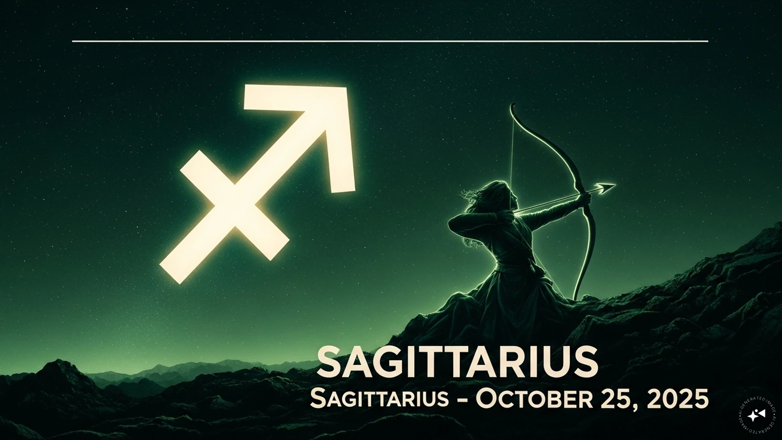 Sagittarius Horoscope Today, October 25, 2025