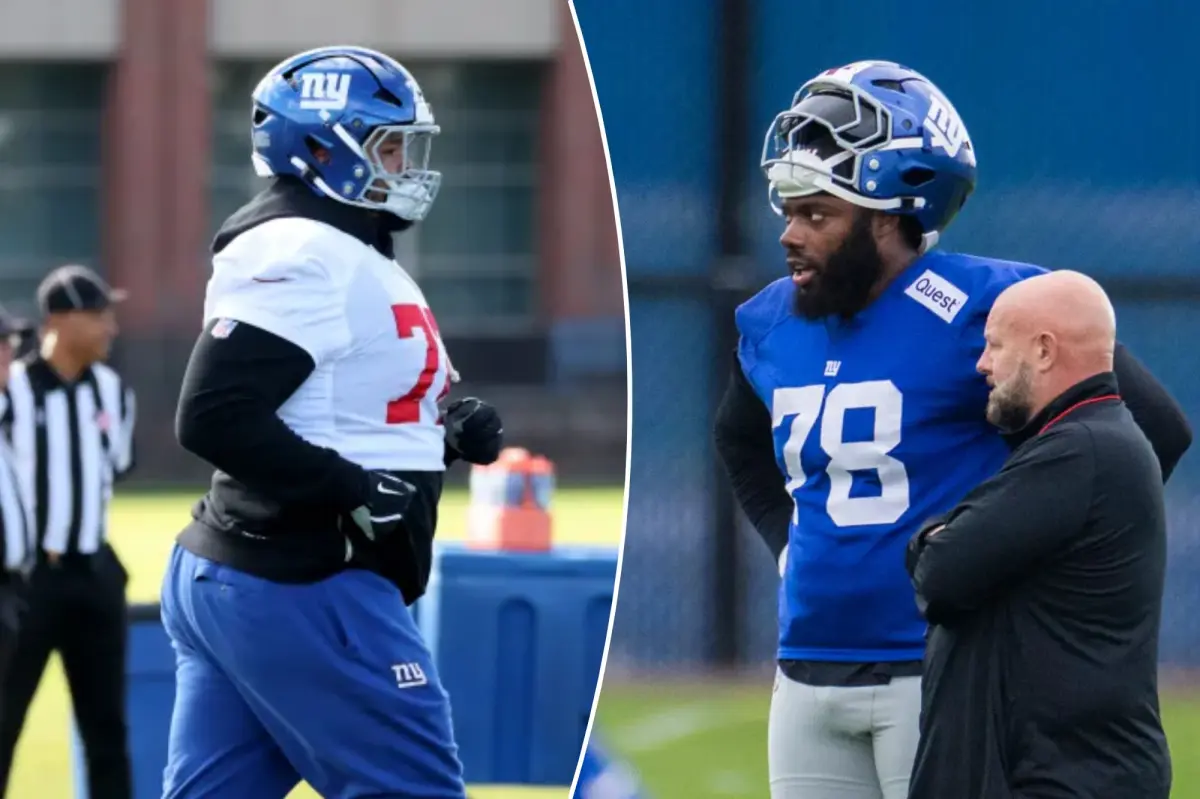 Dynamic Andrew Thomas, Jermaine Eluemunor duo giving Giants elite support