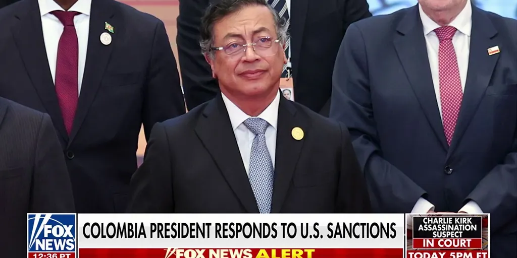 Colombian president responds to US sanctions