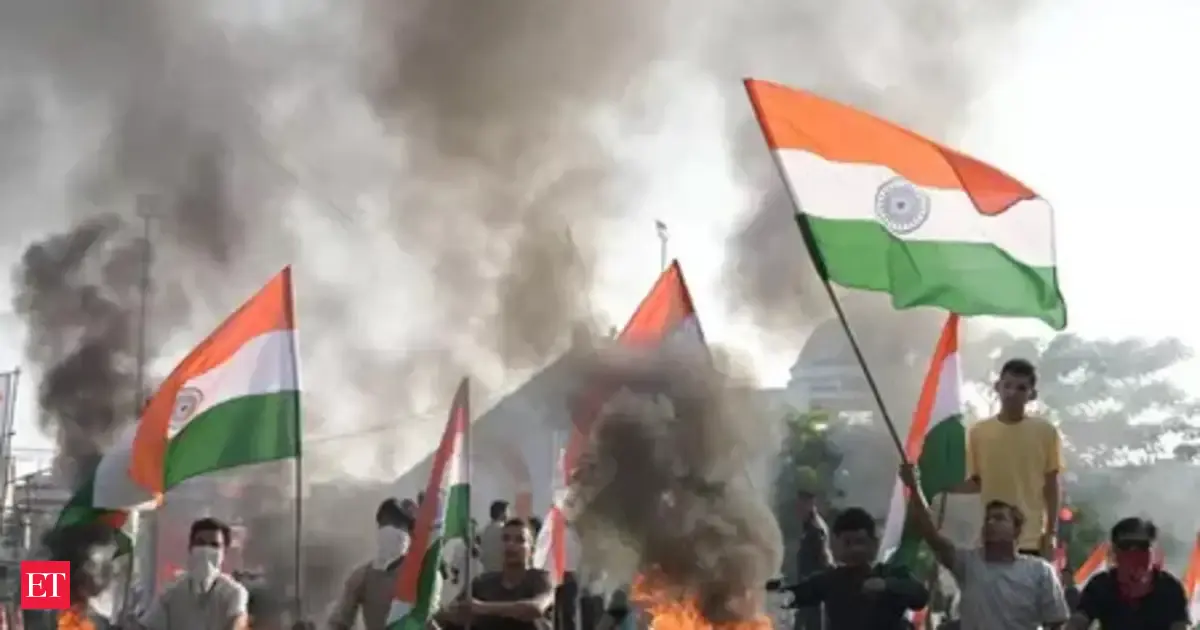 Violence during Tiprasa Civil Society bandh leaves 12 injured in Tripura’s Dhalai district; curfew imposed in Kamalpur