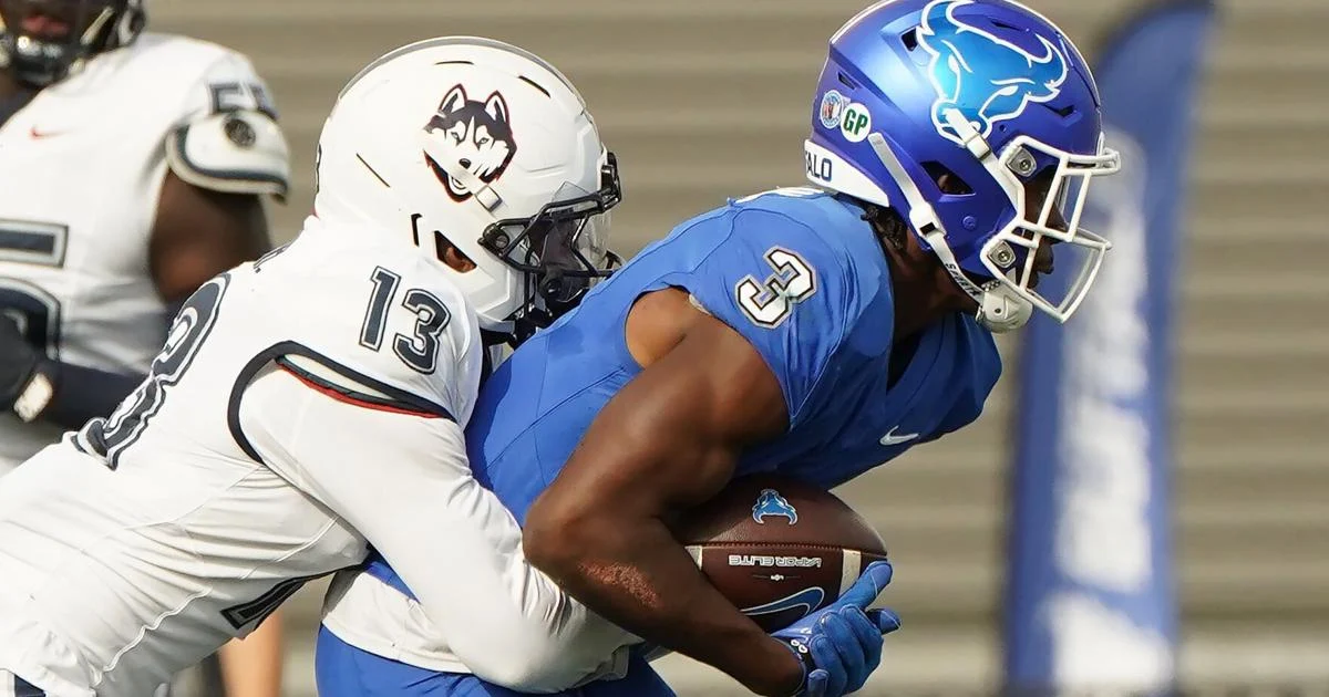 His dad is a Buffalo legend. Now this UB receiver is making his own mark