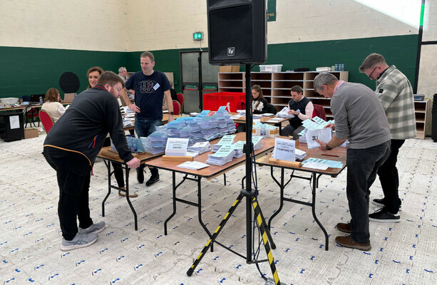 Ballot paper smeared with suspected excrement found in Cork count centre