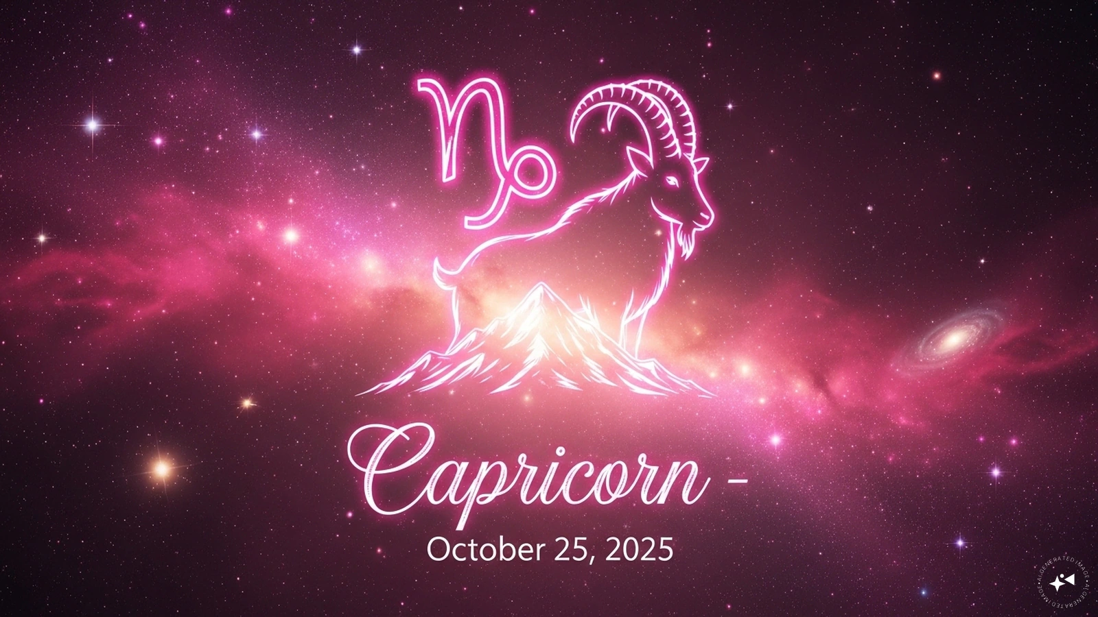 Capricorn Horoscope Today, October 25, 2025