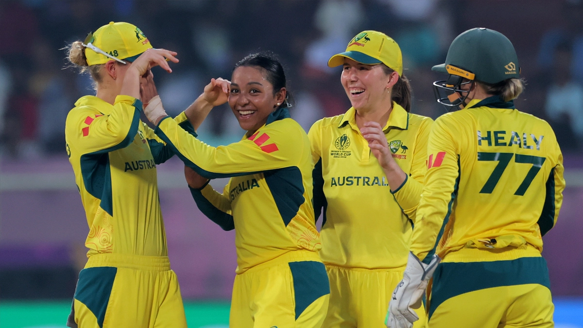 How To Watch AUS-W vs SA-W Free Live Streaming Online of ICC Women’s World Cup 2025 Match? Get Telecast Details of Australia Women vs South Africa Women Cricket Match on TV