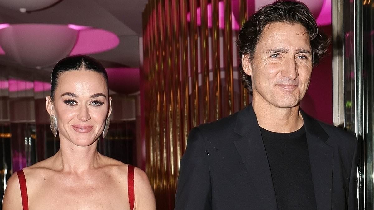 Loved-up Katy Perry holds hands with Justin Trudeau as they officially confirm romance while celebrating the singer's birthday in Paris
