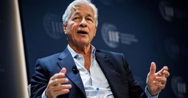 Argentine President meets with JP Morgan CEO