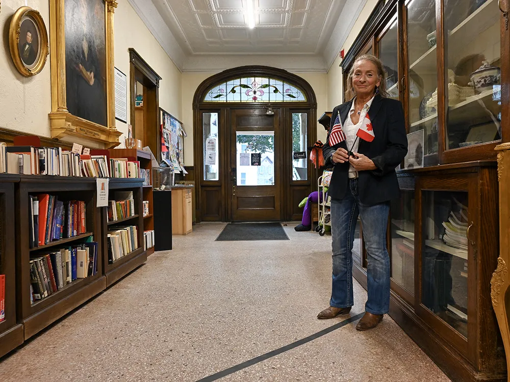 Trump ends Canadians’ access to entrance to border-straddling library