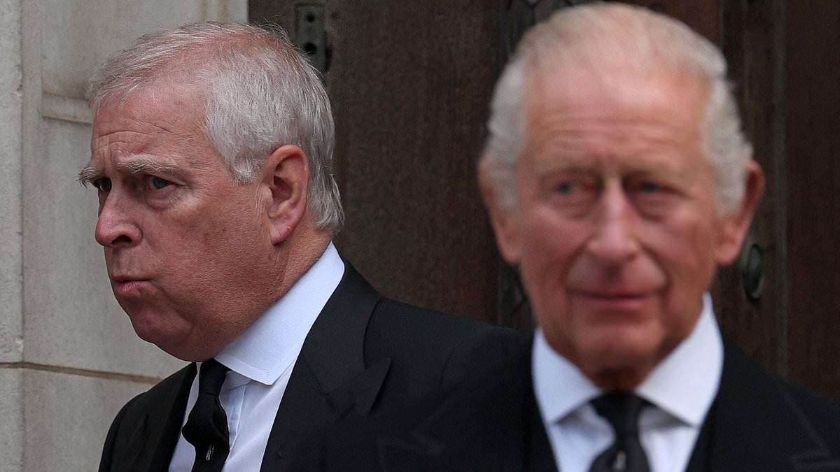 Will the King pay Andrew to leave Royal Lodge? Charles may have to compensate the disgraced ex-Duke of York to the tune of £500,000 to quit the 30-room Grade II listed mansion