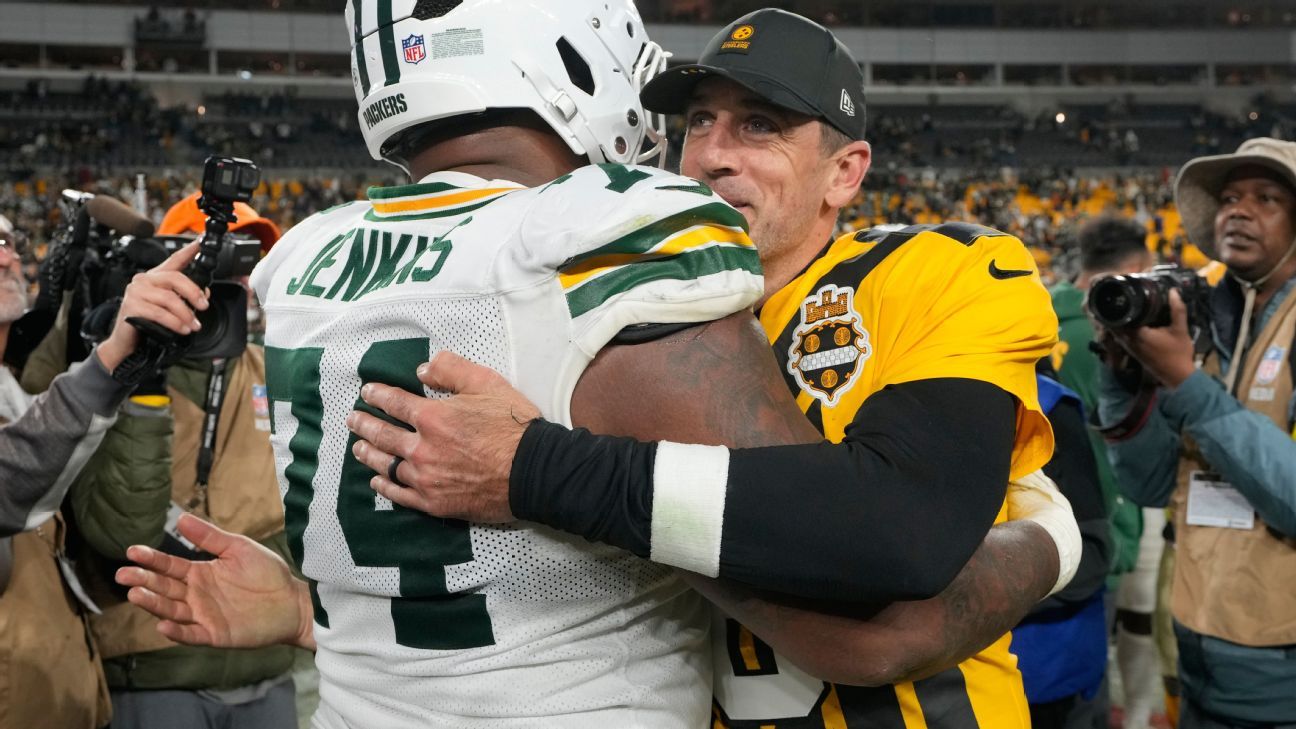 Aaron Rodgers, Steelers fall short in QB's reunion with Packers