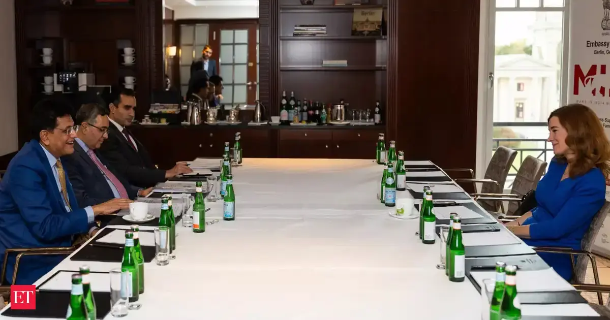 Piyush Goyal meets Siemens Energy executive to strengthen collaboration for sustainable energy systems