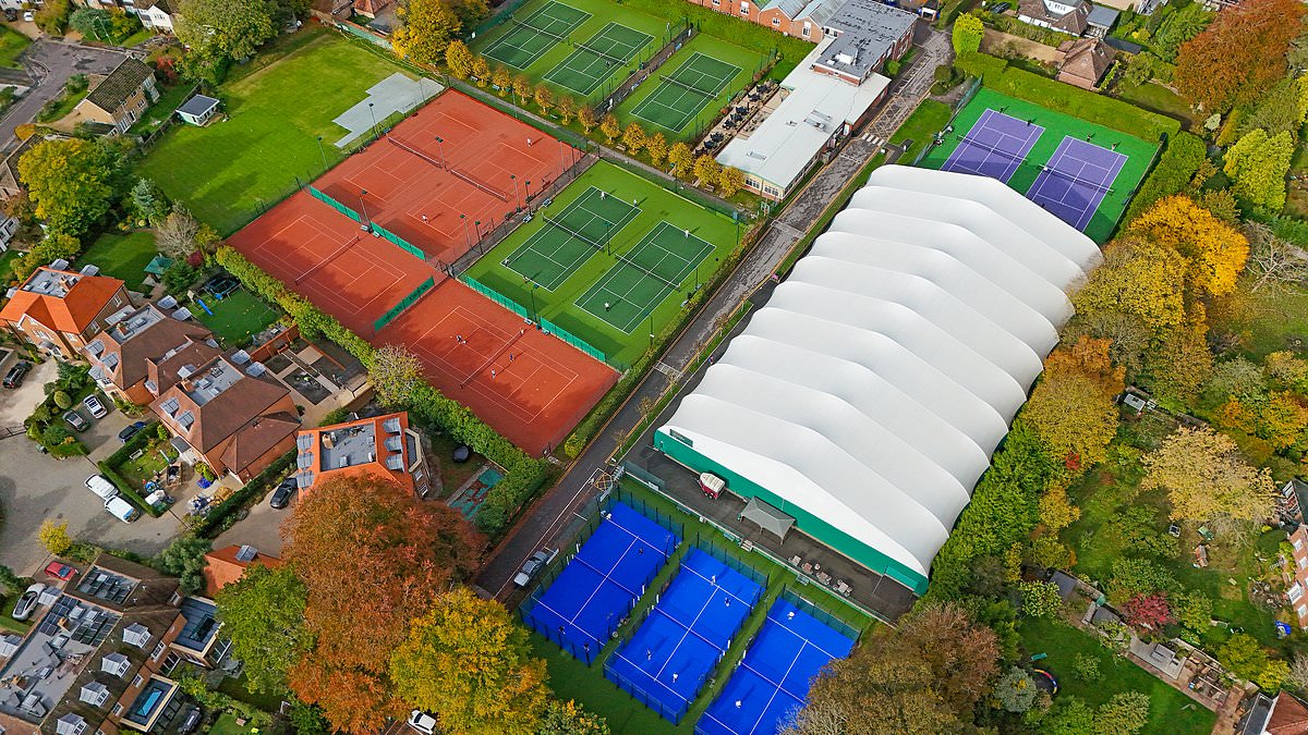 The affluent English towns where anger is rising over padel: Wealthy residents say their tranquility is being shattered by 'gunshot' noises and foul-mouthed players