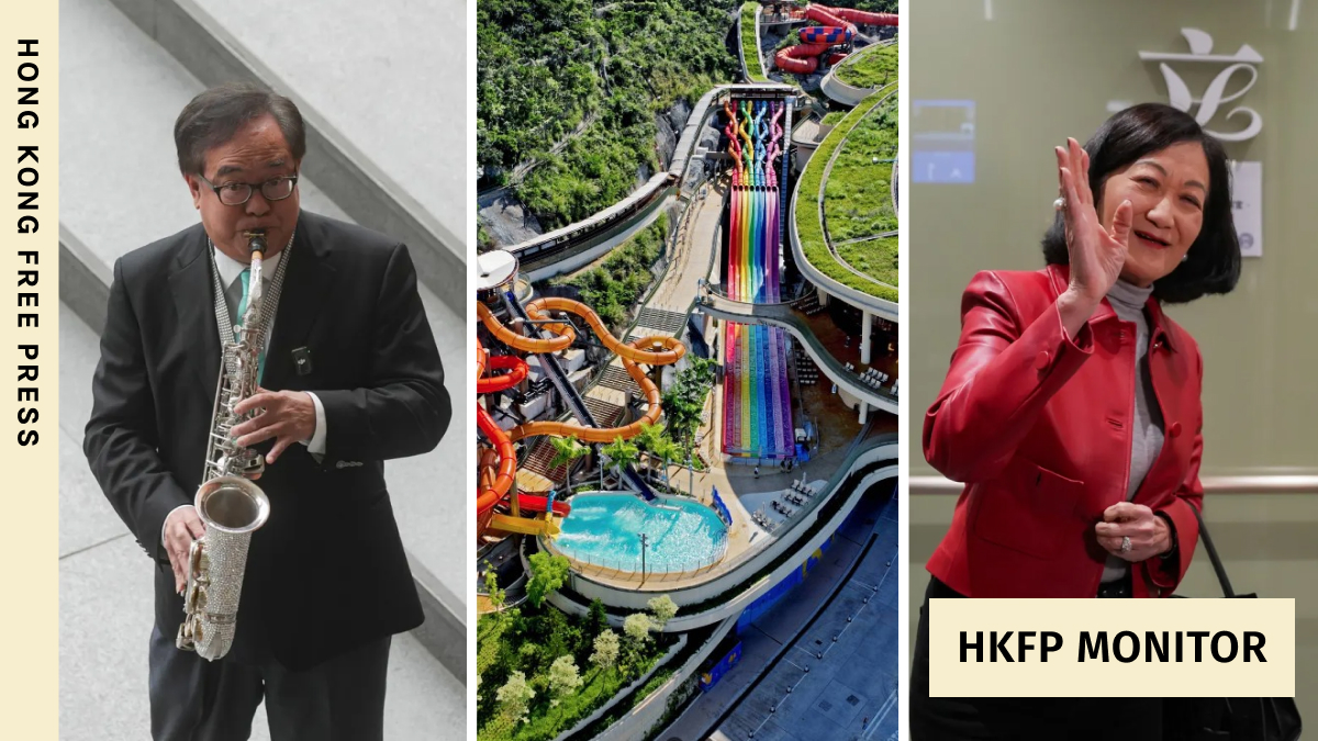 HKFP Monitor Oct 24, 2025: Water World washout; Legislative Council ends term