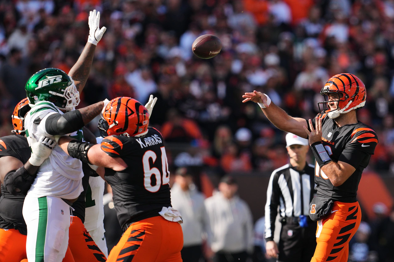 Joe Flacco responds to Bengals coach Taylor's 'step up' challenge after Jets loss