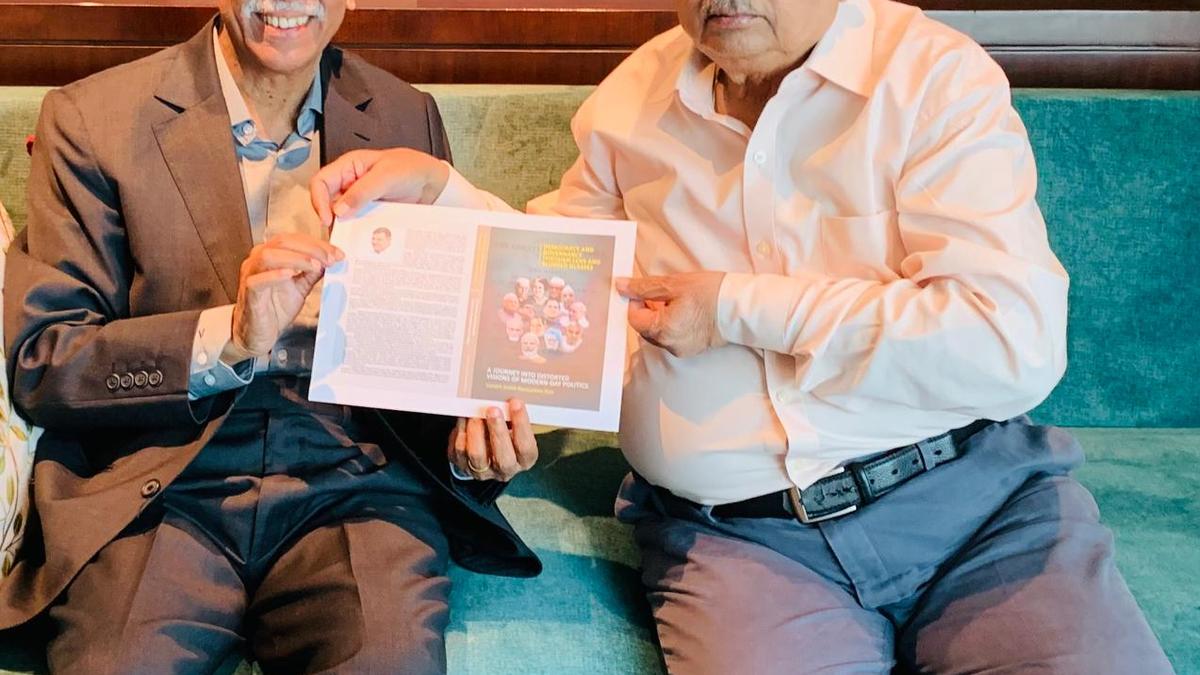 Book presented to NHRC Chairman