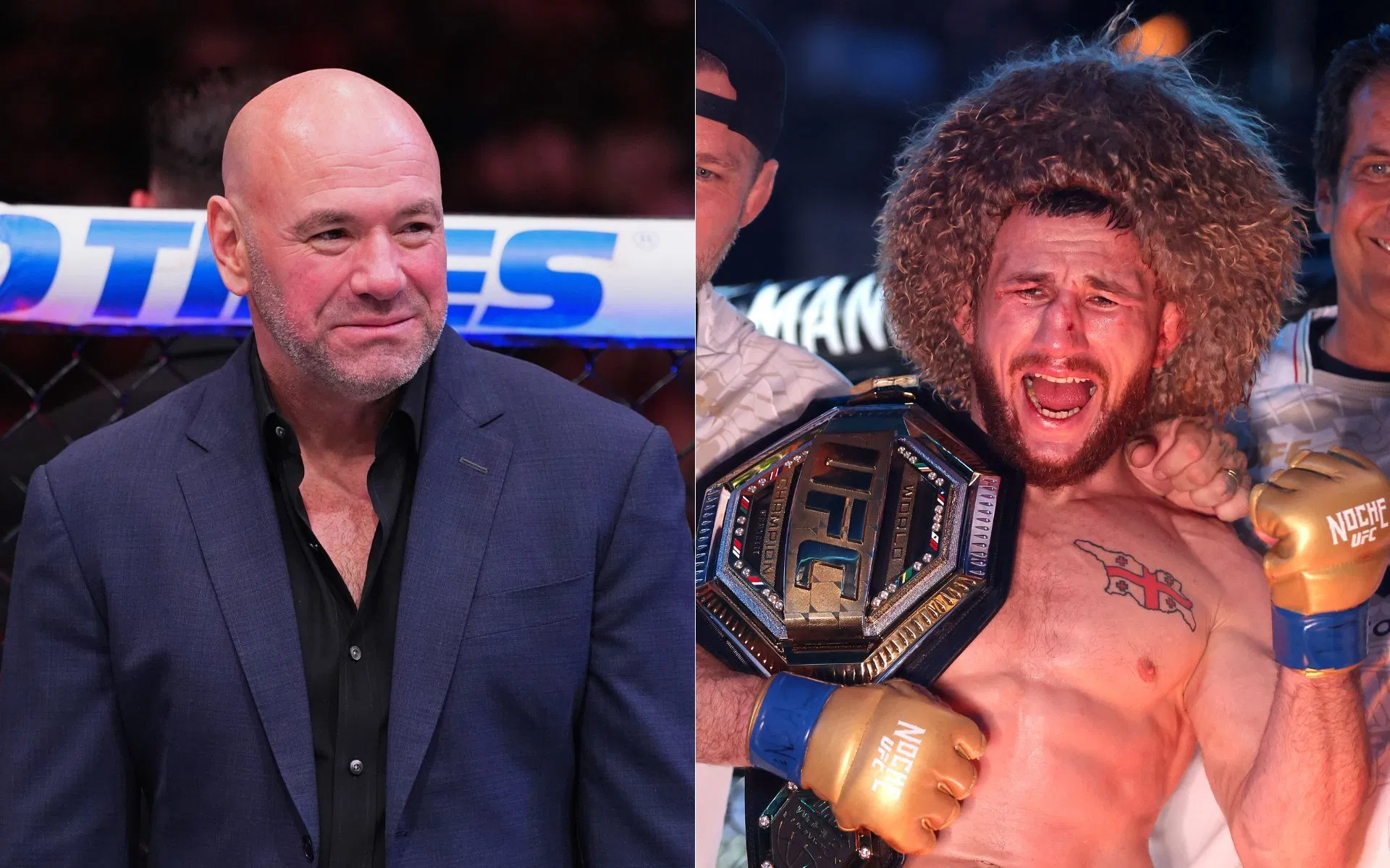 Dana White reveals UFC will “absolutely” take event to Georgia, eyes Merab Dvalishvili homecoming