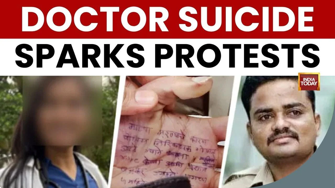 Satara Doctor Suicide: Allegations of Police Harassment Spark Nationwide Protests