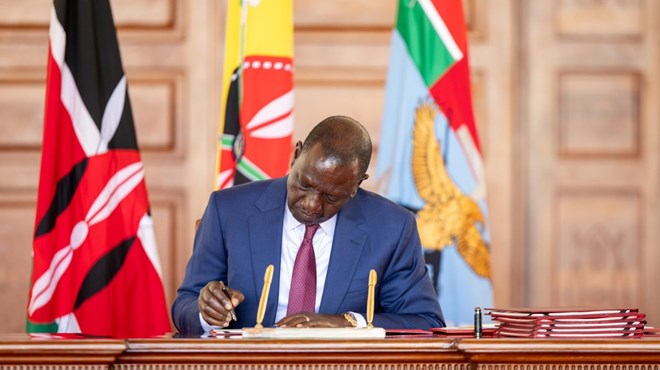 President Ruto defends timing of signing 8 Bills on day Raila died
