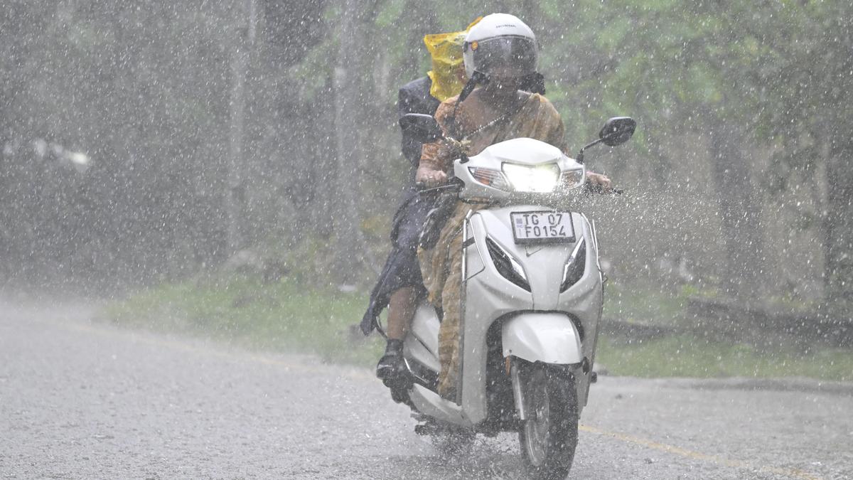 Heavy rain hits Hyderabad on Saturday following days of cloudy weather