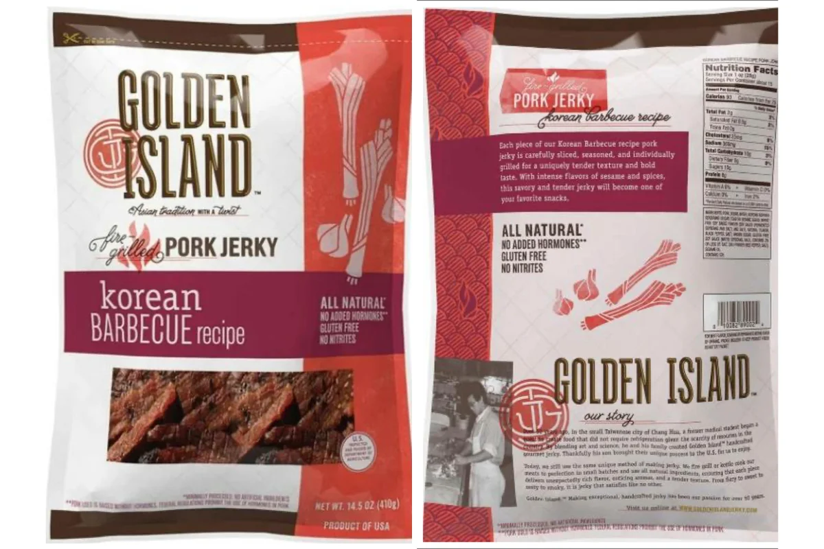 More than two million pounds of barbecue pork jerky recalled over metal contamination