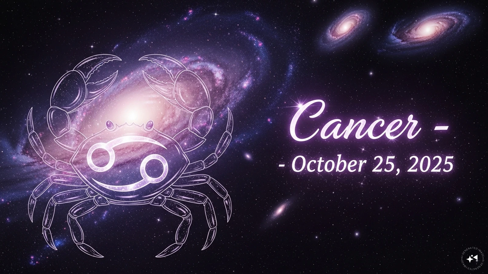 Cancer Horoscope Today, October 25, 2025