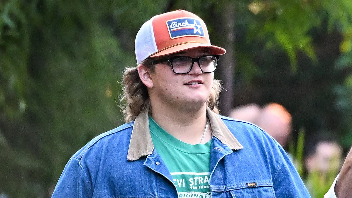 Pop royalty nepo baby is looking more like his country star stepdad by the day