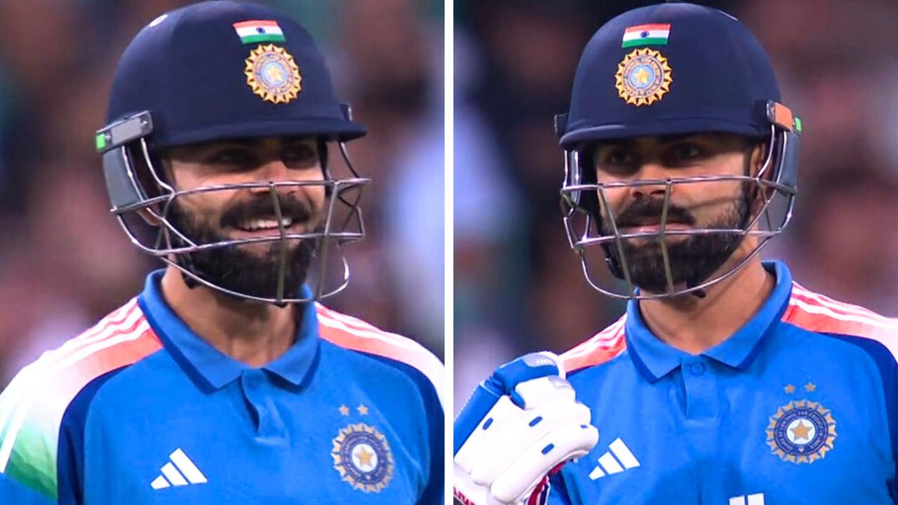 Kohli’s sly act against Australia goes viral
