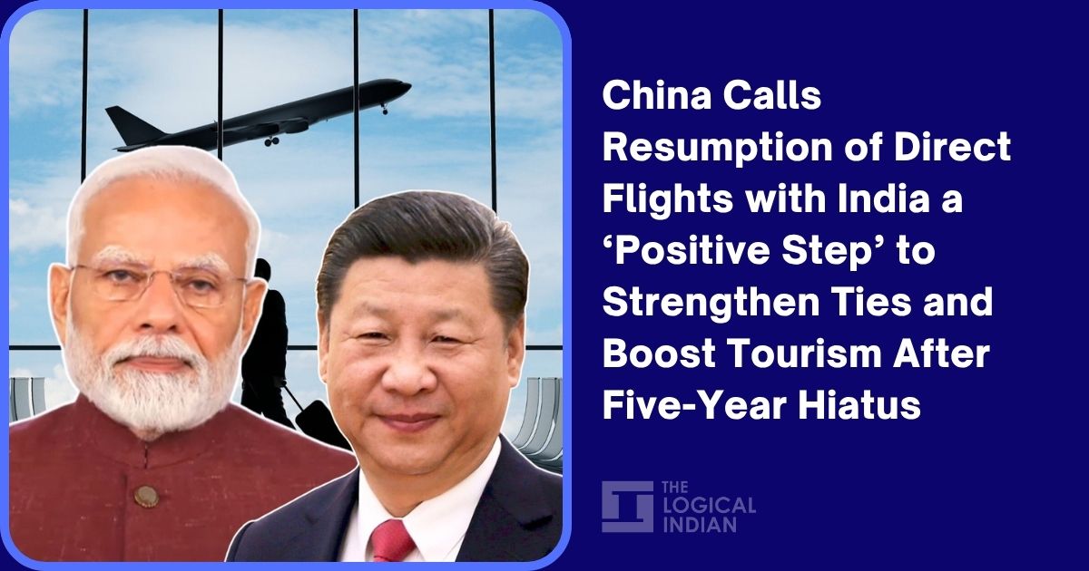China Calls Resumption of Direct Flights with India a ‘Positive Step’ to Strengthen Ties and Boost Tourism After Five-Year Hiatus